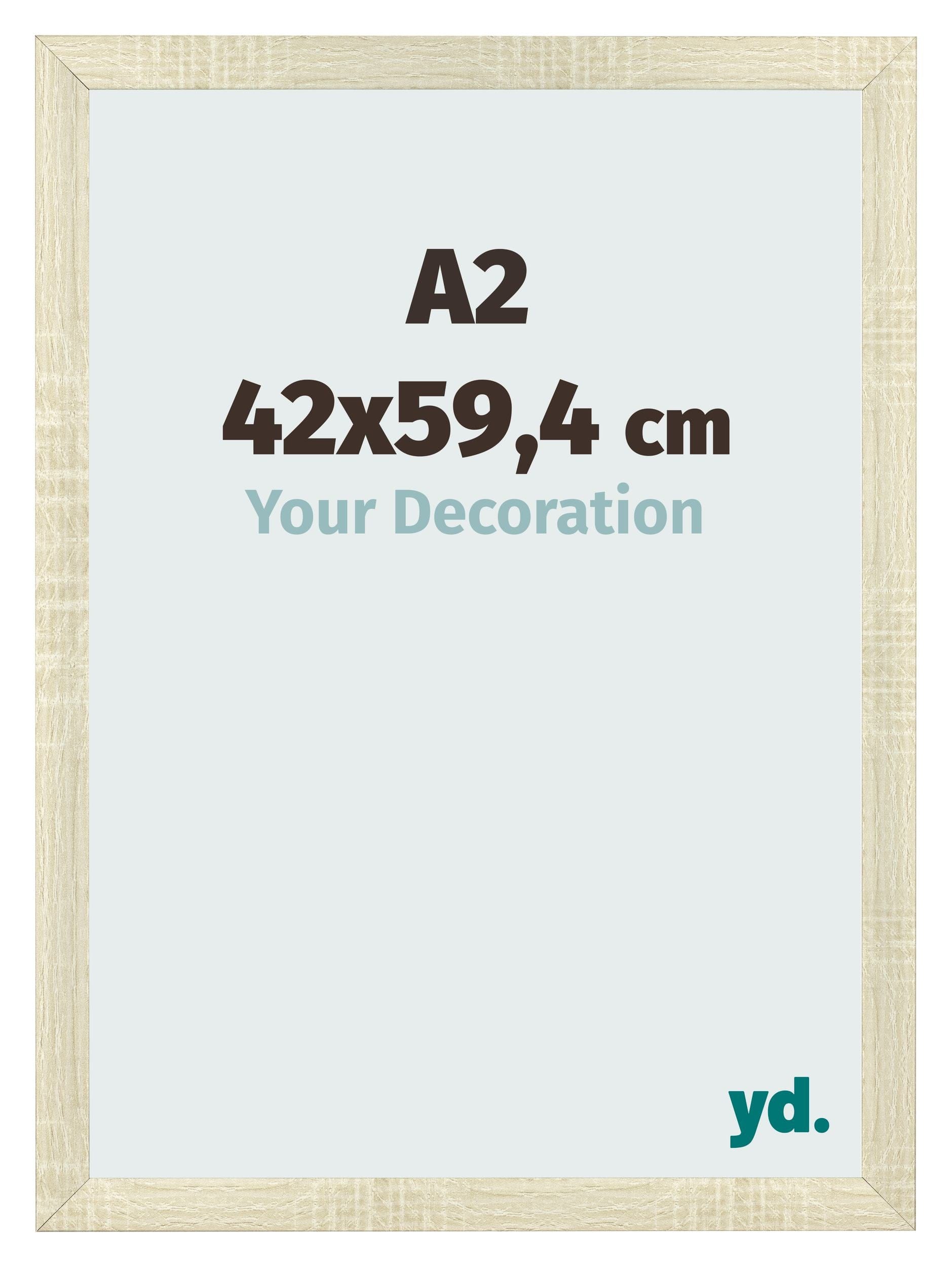 Photo Frame A2 - 42x59,4 cm - Sonoma Oak - MDF - Pisa