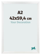 Photo Frame A2 - 42x59,4 cm - White High Gloss - MDF - Pisa