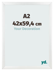 Photo Frame A2 - 42x59,4 cm - White High Gloss - MDF - Pisa