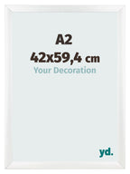 Photo Frame A2 - 42x59,4 cm - White Matte - MDF - Pisa