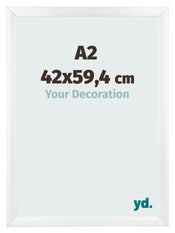 Photo Frame A2 - 42x59,4 cm - White Matte - MDF - Pisa