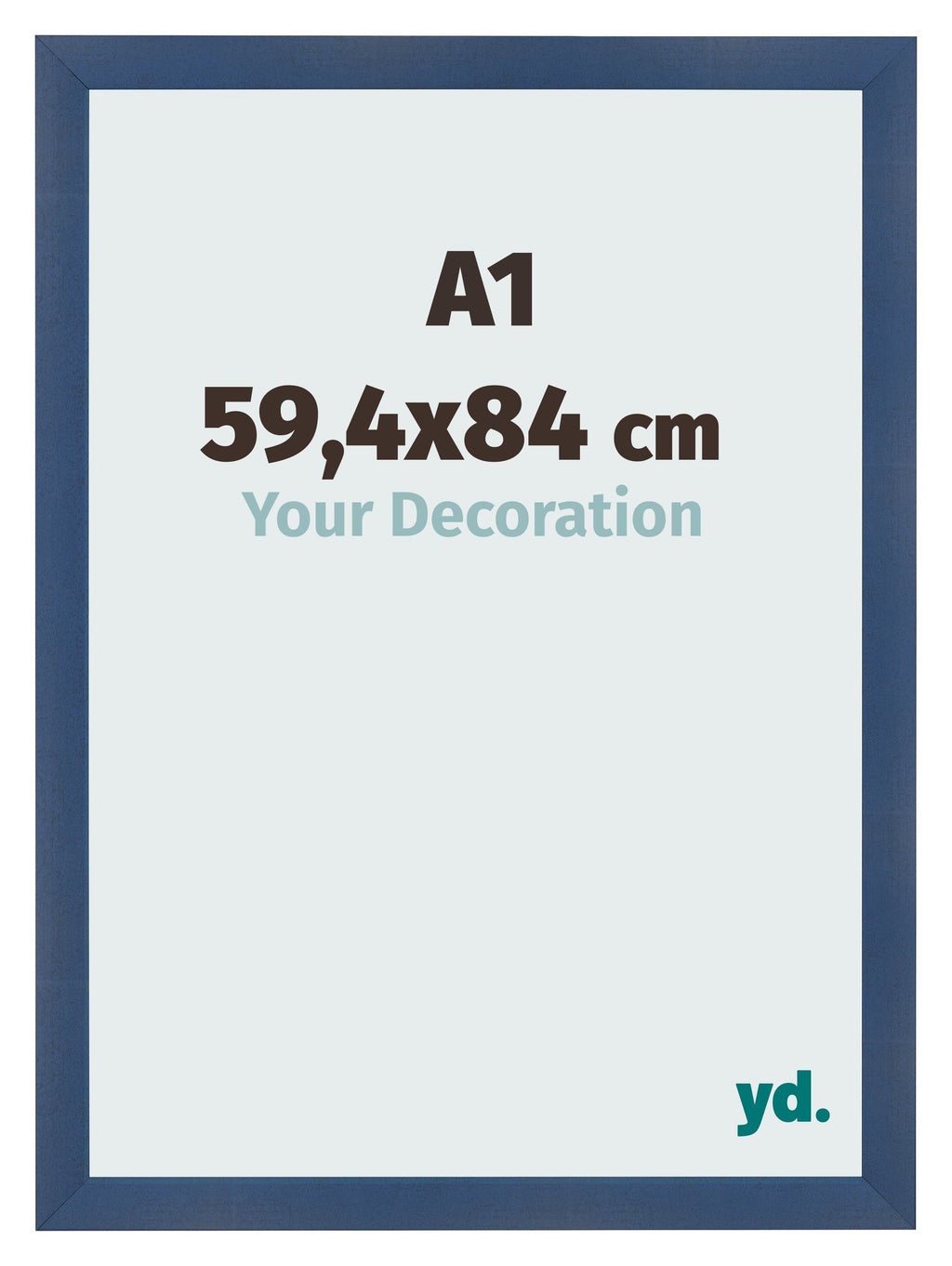 Photo Frame A1 - 59,4x84 cm - Dark Blue Swept - MDF - Pisa