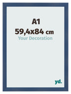 Photo Frame A1 - 59,4x84 cm - Dark Blue Swept - MDF - Pisa