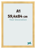 Photo Frame A1 - 59,4x84 cm - Gold Matte - MDF - Pisa