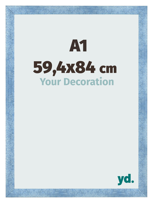 Photo Frame A1 - 59,4x84 cm - Clear Blue Swept - MDF - Pisa