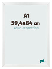 Photo Frame A1 - 59,4x84 cm - White High Gloss - MDF - Pisa