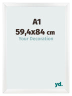 Photo Frame A1 - 59,4x84 cm - White Matte - MDF - Pisa