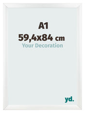 Photo Frame A1 - 59,4x84 cm - White Matte - MDF - Pisa