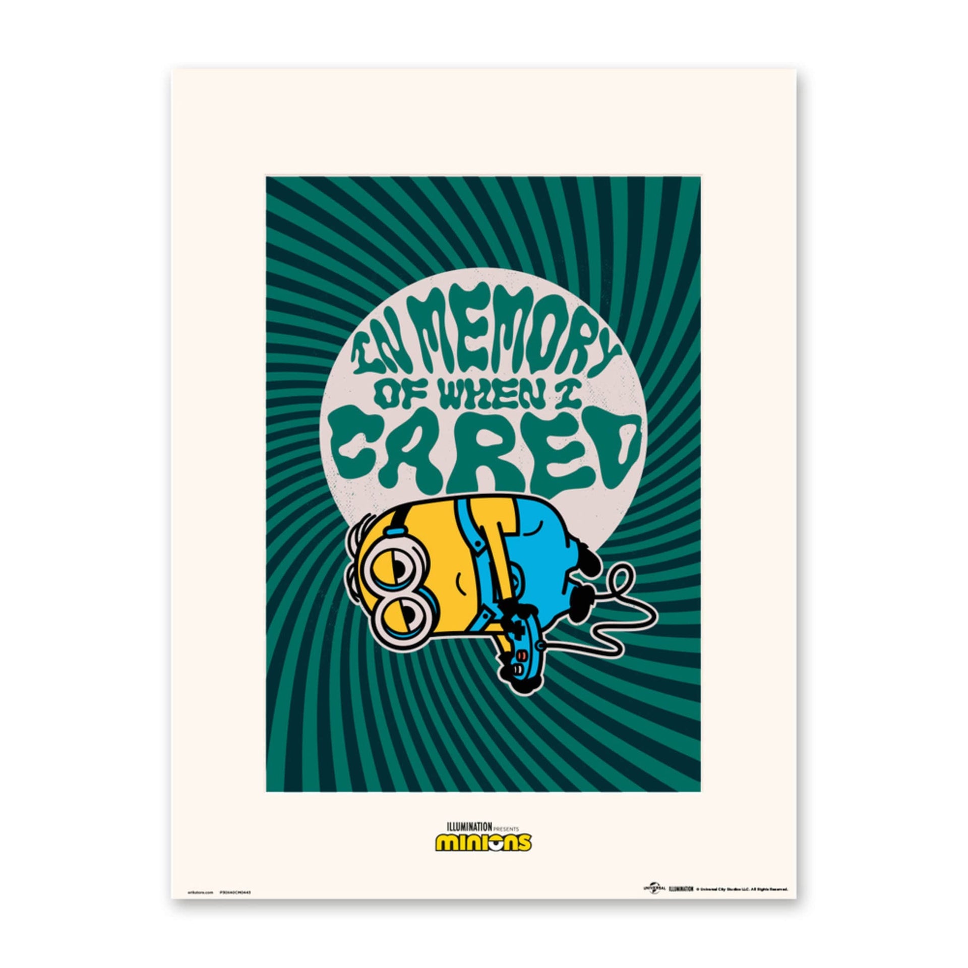 Grupo Erik P30X40cm0443 Print 30X40 cm Minions In Memory Of When I Cared | Yourdecoration.com