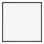 Kent Aluminium Photo Frame 20x20cm Black Matt Front | Yourdecoration.com
