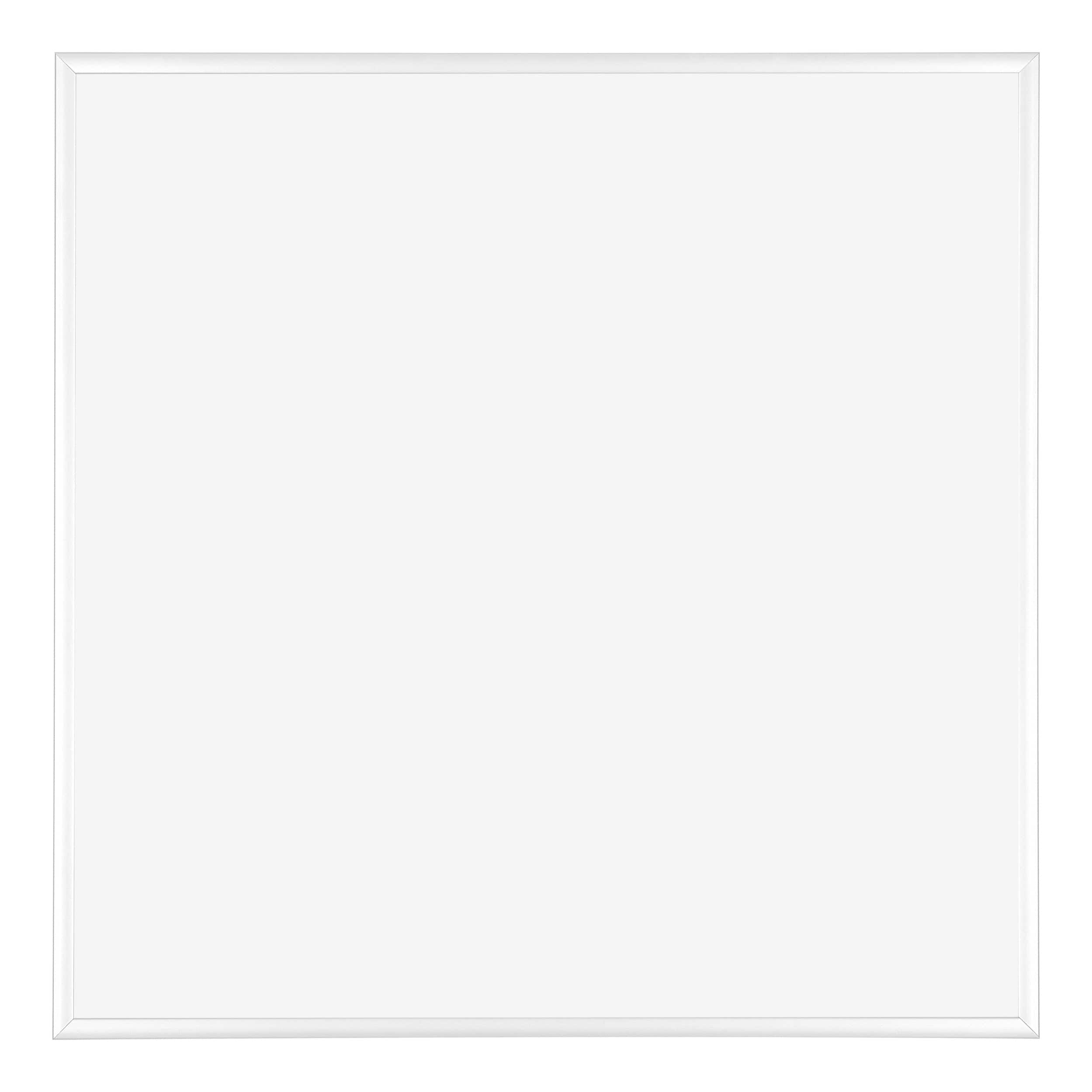 Kent Aluminium Photo Frame 20x20cm White High Gloss Front | Yourdecoration.com