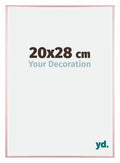 Kent Aluminium Photo Frame 20x28cm Copper Front Size | Yourdecoration.com
