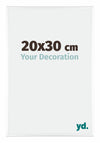 Kent Aluminium Photo Frame 20x30cm White High Gloss Front Size | Yourdecoration.com