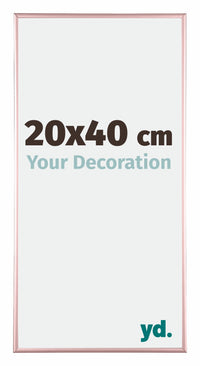 Kent Aluminium Photo Frame 20x40cm Copper Front Size | Yourdecoration.com