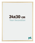 Kent Aluminium Photo Frame 24x30cm Gold Front Size | Yourdecoration.com