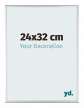 Kent Aluminium Photo Frame 24x32cm Silver High Gloss Front Size | Yourdecoration.com