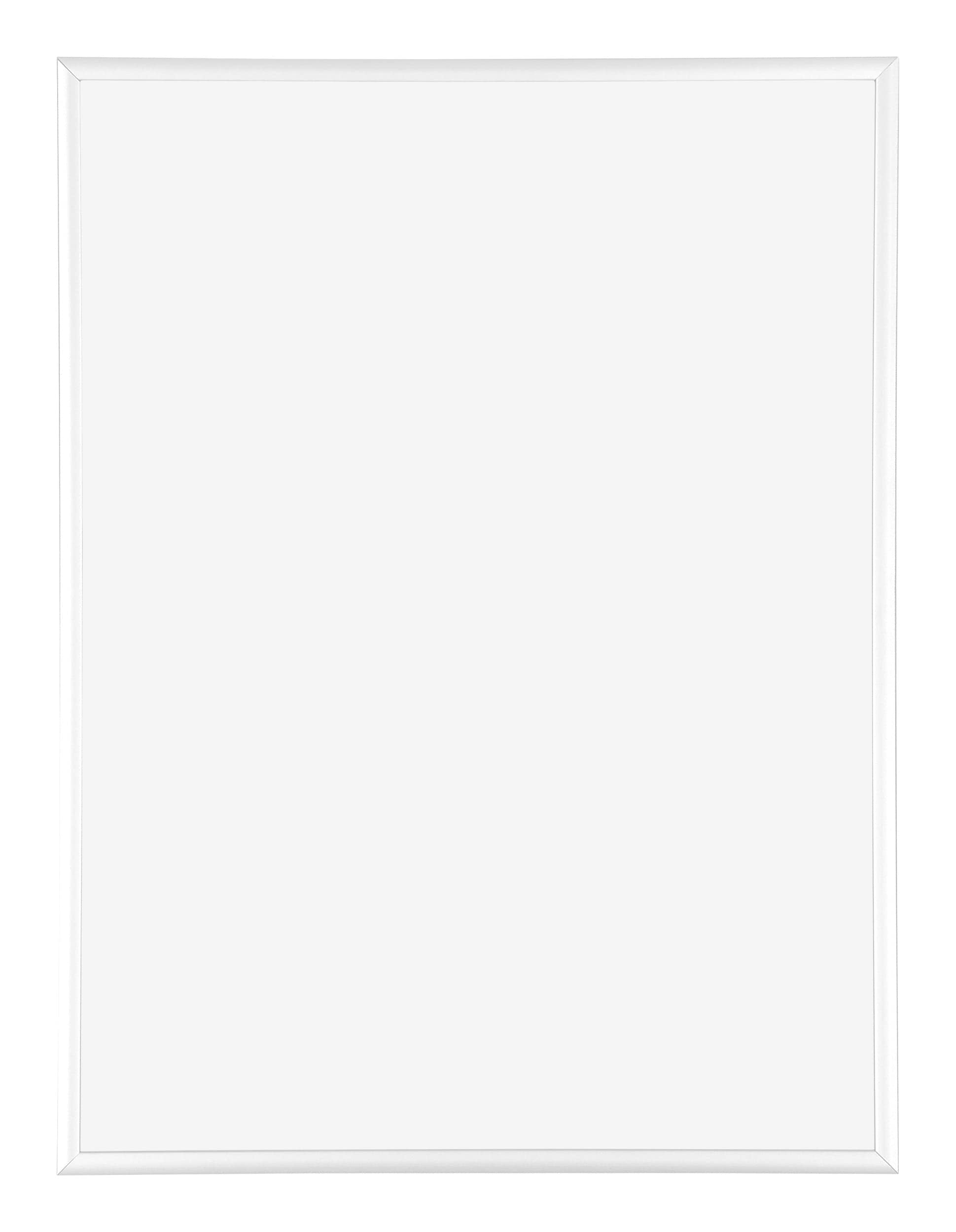 Kent Aluminium Photo Frame 24x32cm White High Gloss Front | Yourdecoration.com