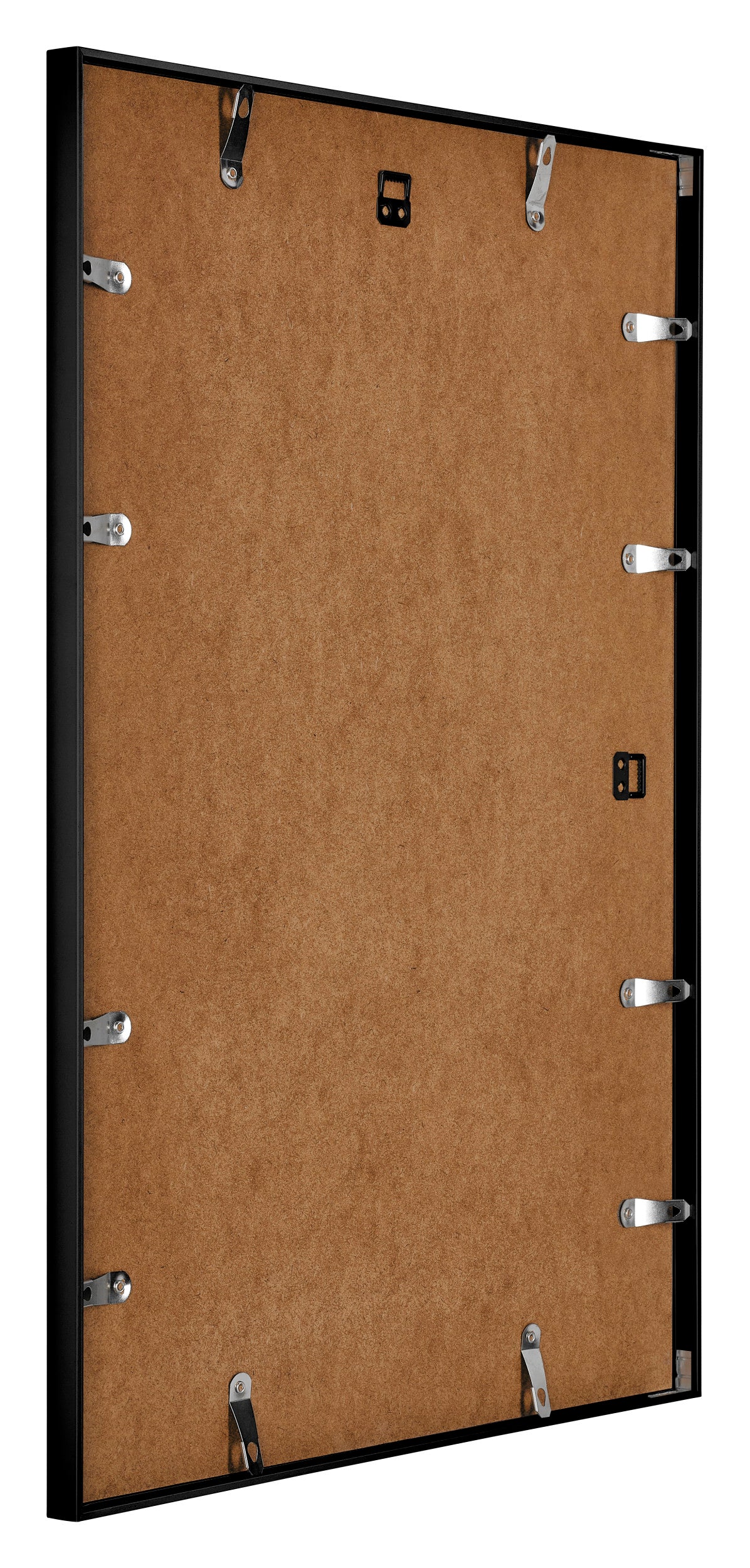 Kent Aluminium Photo Frame 25x35cm Black High Gloss Back Oblique | Yourdecoration.com