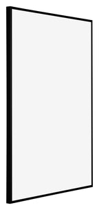 Kent Aluminium Photo Frame 25x35cm Black Matt Front Oblique | Yourdecoration.com