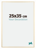 Kent Aluminium Photo Frame 25x35cm Gold Front Size | Yourdecoration.com