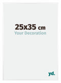 Kent Aluminium Photo Frame 25x35cm White High Gloss Front Size | Yourdecoration.com