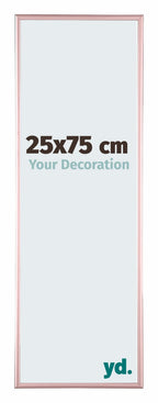Kent Aluminium Photo Frame 25x75cm Copper Front Size | Yourdecoration.com