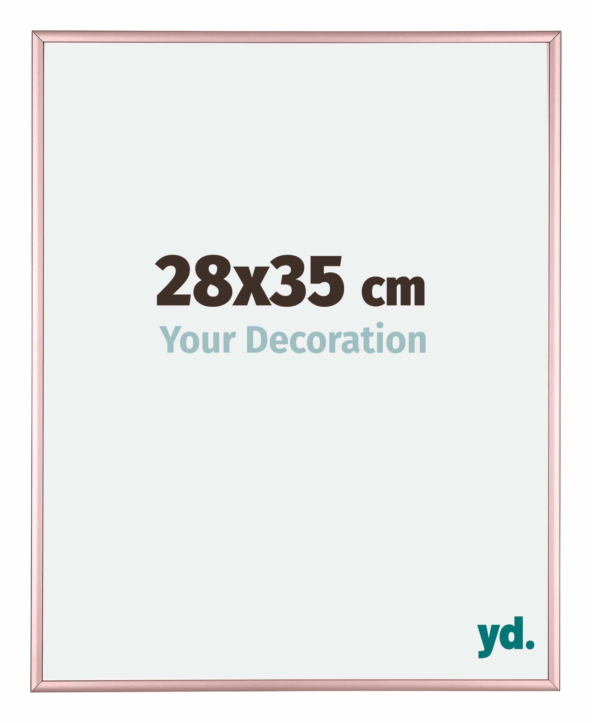 Kent Aluminium Photo Frame 28x35cm Copper Front Size | Yourdecoration.com