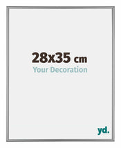 Kent Aluminium Photo Frame 28x35cm Platinum Front Size | Yourdecoration.com