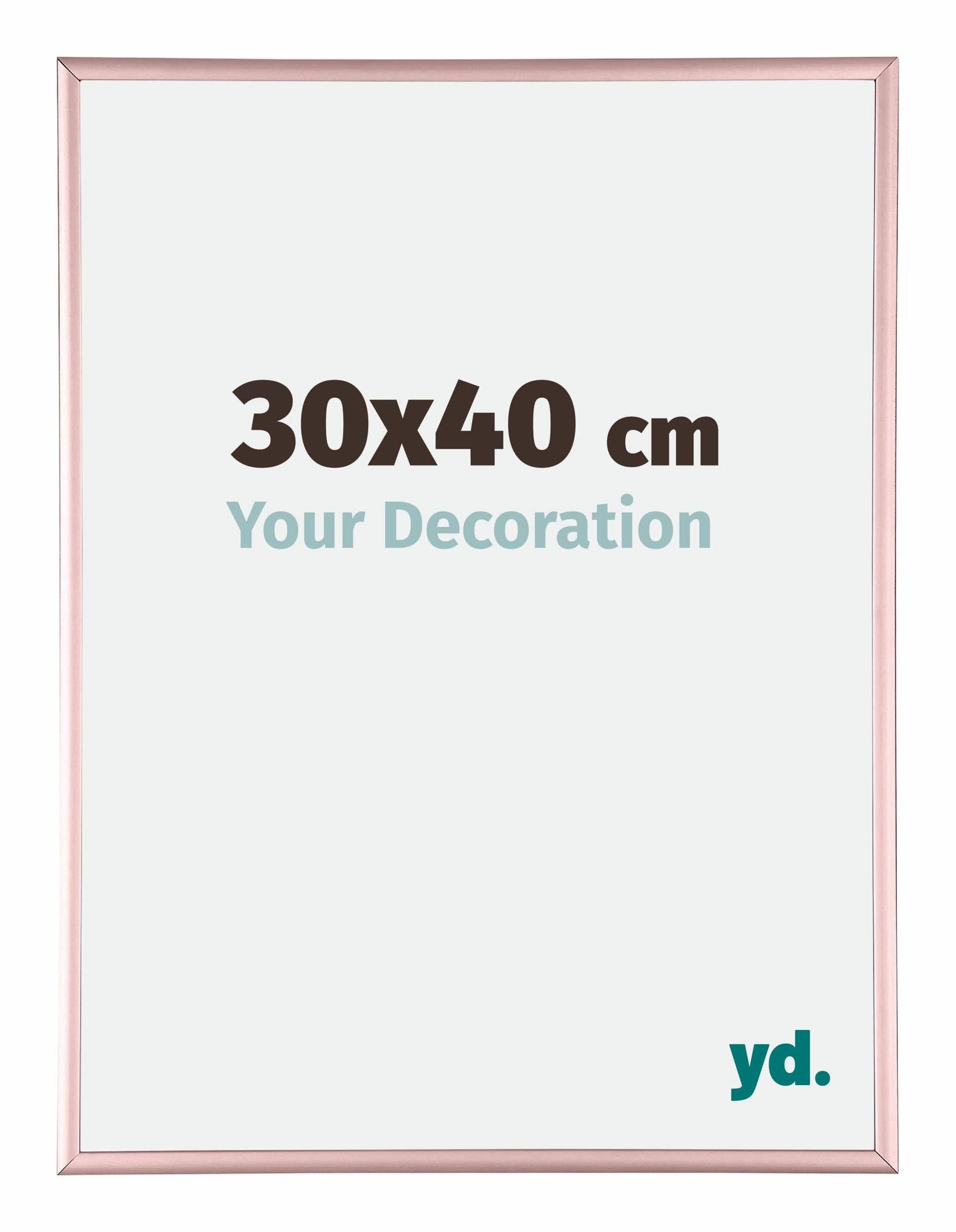 Kent Aluminium Photo Frame 30x40cm Copper Front Size | Yourdecoration.com