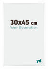 Kent Aluminium Photo Frame 30x45cm White High Gloss Front Size | Yourdecoration.com