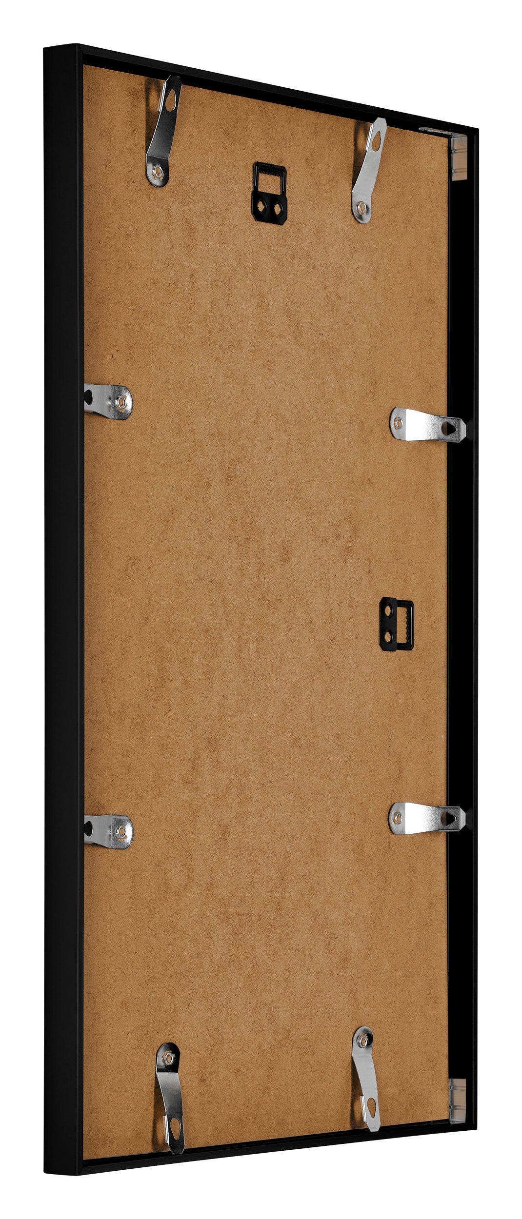 Kent Aluminium Photo Frame 30x50cm Black Matt Back Oblique | Yourdecoration.com