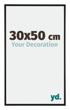 Kent Aluminium Photo Frame 30x50cm Black Matt Front Size | Yourdecoration.com