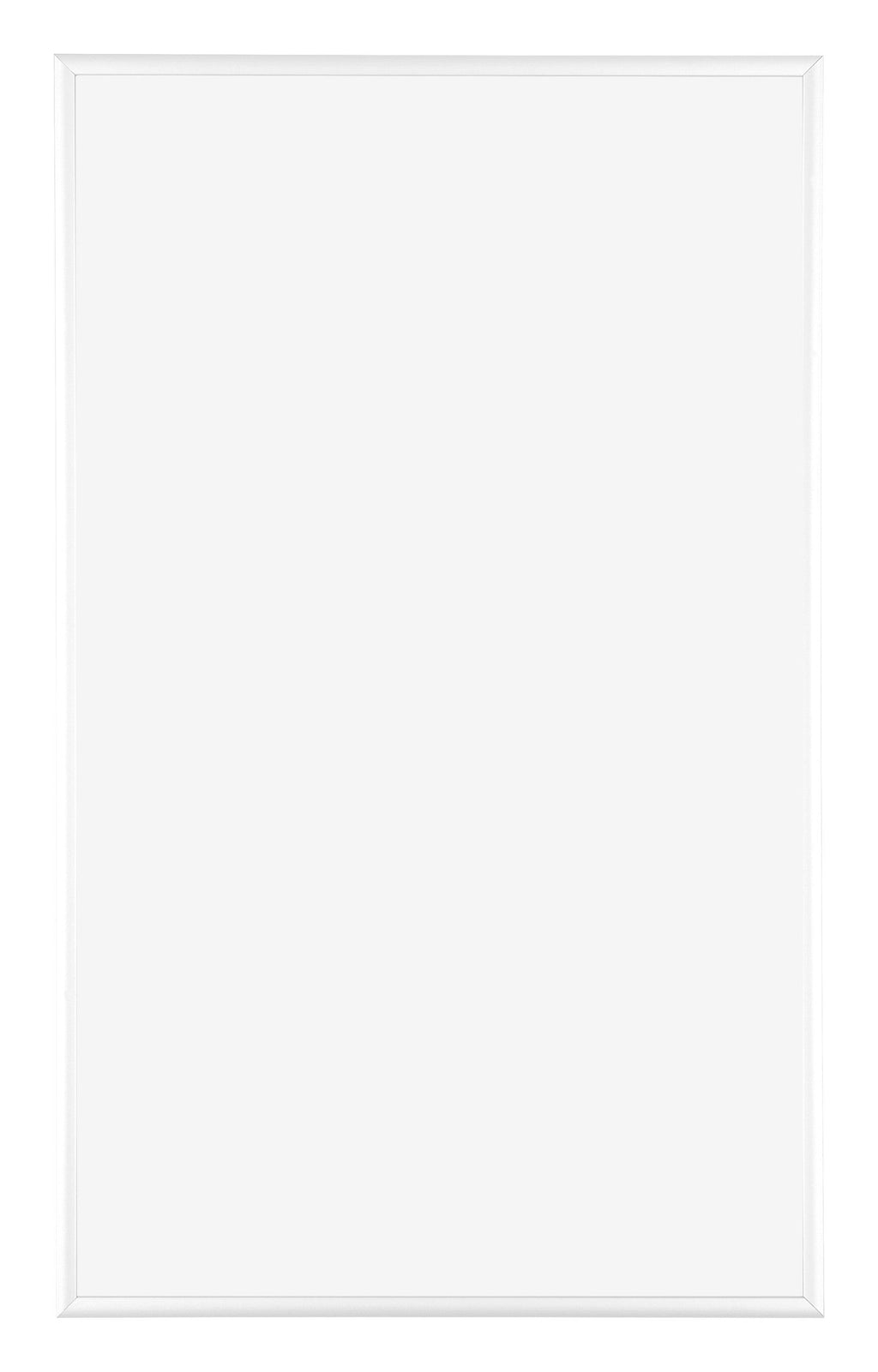 Kent Aluminium Photo Frame 30x50cm White High Gloss Front | Yourdecoration.com