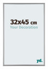 Kent Aluminium Photo Frame 32x45cm Platinum Front Size | Yourdecoration.com