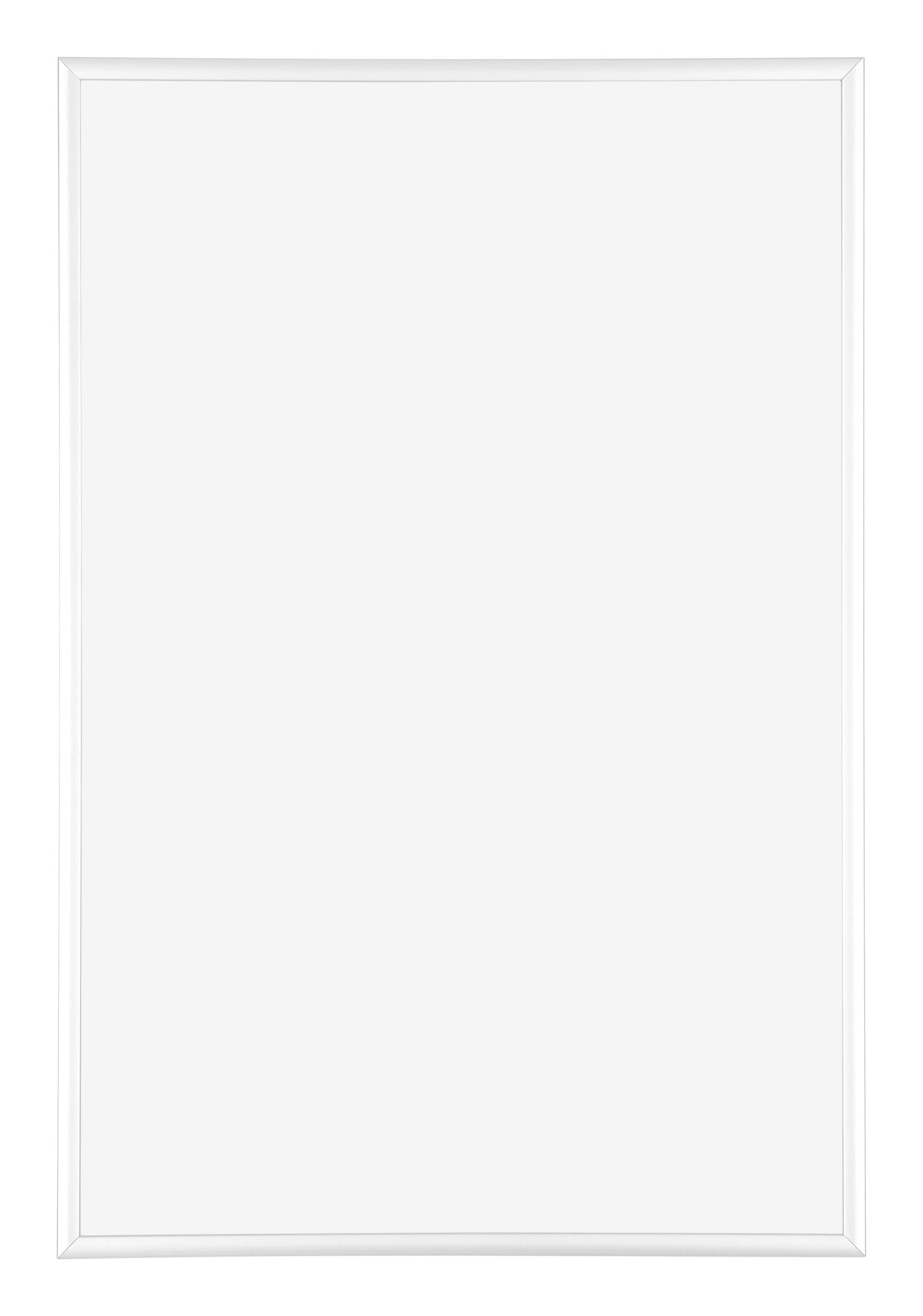 Kent Aluminium Photo Frame 32x45cm White High Gloss Front | Yourdecoration.com