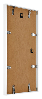 Kent Aluminium Photo Frame 33x48cm White High Gloss Back Oblique | Yourdecoration.com