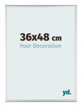 Kent Aluminium Photo Frame 36x48cm Silver High Gloss Front Size | Yourdecoration.com