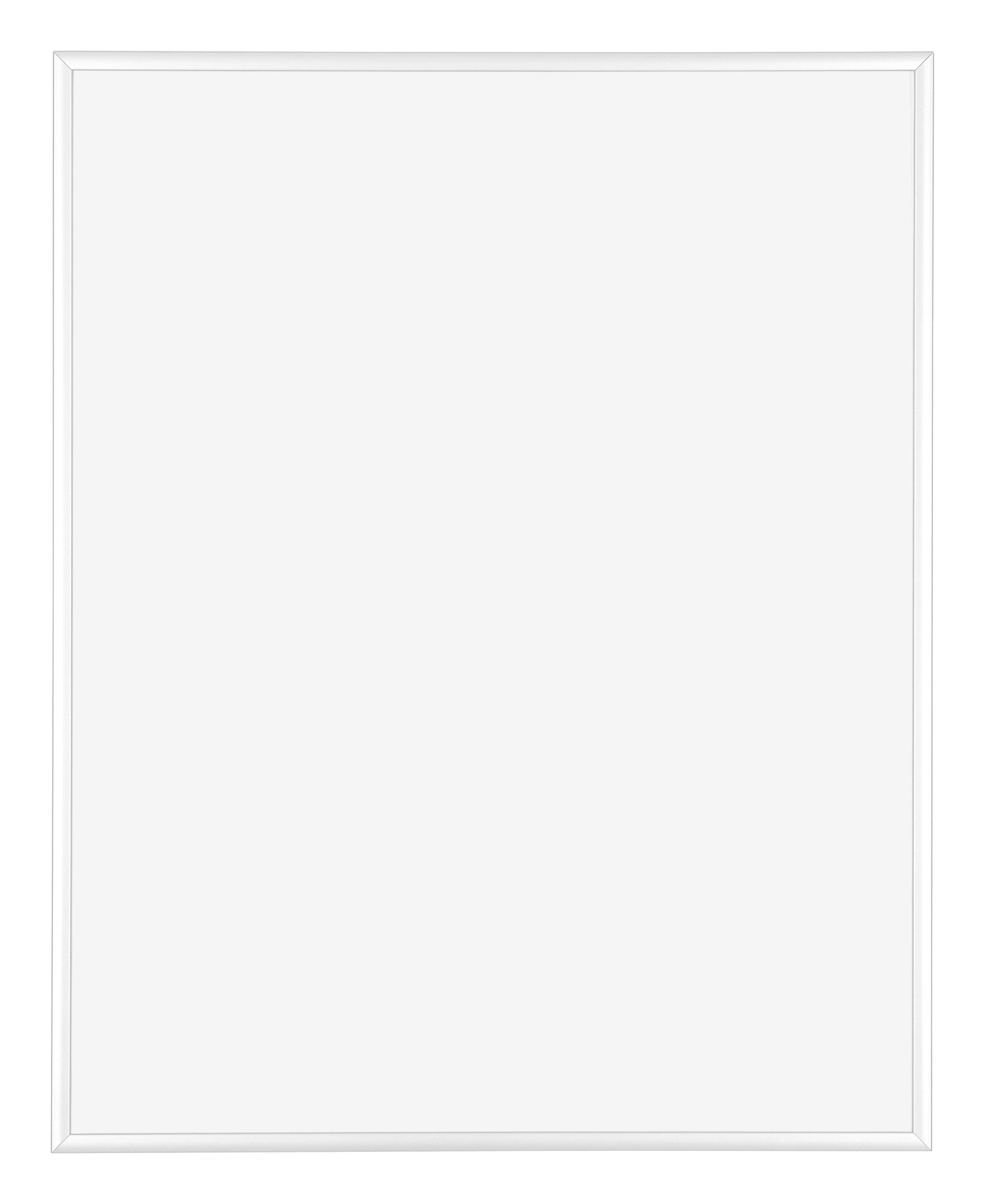Kent Aluminium Photo Frame 36x49cm White High Gloss Front | Yourdecoration.com