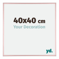 Kent Aluminium Photo Frame 40x40cm Copper Front Size | Yourdecoration.com