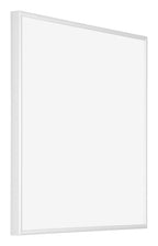 Kent Aluminium Photo Frame 40x40cm White High Gloss Front Oblique | Yourdecoration.com