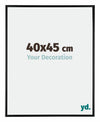 Kent Aluminium Photo Frame 40x45cm Black High Gloss Front Size | Yourdecoration.com