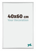 Kent Aluminium Photo Frame 40x60cm Silver High Gloss Front Size | Yourdecoration.com
