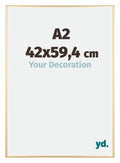 Kent Aluminium Photo Frame 42x59 4cm A2 Gold Front Size | Yourdecoration.com