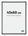 Kent Aluminium Photo Frame 45x60cm Black High Gloss Front Size | Yourdecoration.com