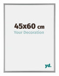 Kent Aluminium Photo Frame 45x60cm Platinum Front Size | Yourdecoration.com