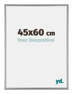 Kent Aluminium Photo Frame 45x60cm Platinum Front Size | Yourdecoration.com