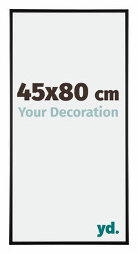 Kent Aluminium Photo Frame 45x80cm Black Matt Front Size | Yourdecoration.com