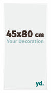 Kent Aluminium Photo Frame 45x80cm White High Gloss Front Size | Yourdecoration.com