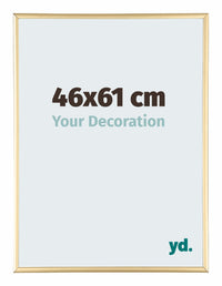 Kent Aluminium Photo Frame 46x61cm Gold Front Size | Yourdecoration.com