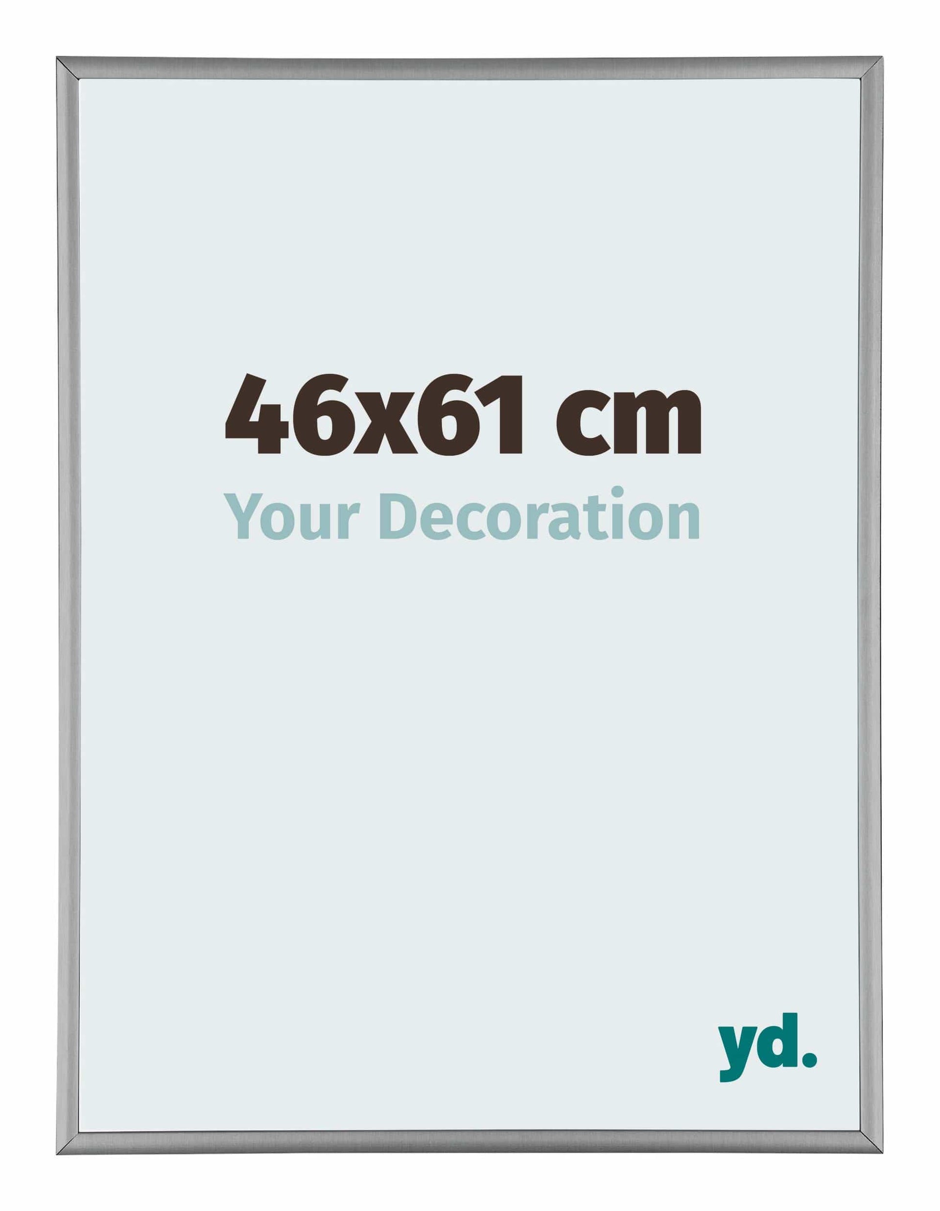 Kent Aluminium Photo Frame 46x61cm Platinum Front Size | Yourdecoration.com